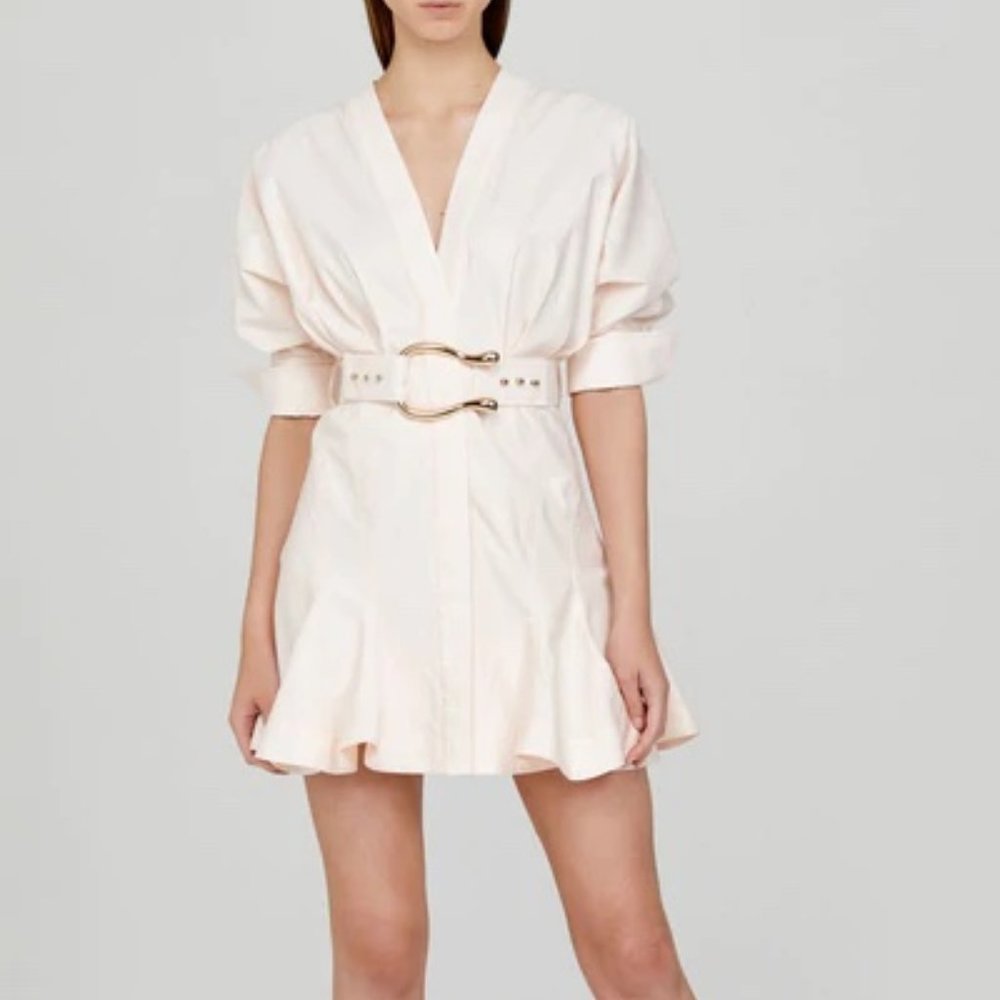 Acler Bastor Dress Slipper Pink